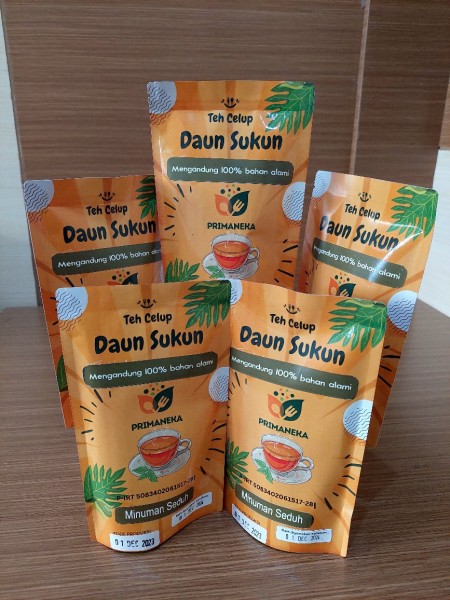 TEH CELUP DAUN SUKUN PRIMANEKA